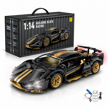 SuperBricks™  Technical Supercar Building Blocks - Lamborghini Sian