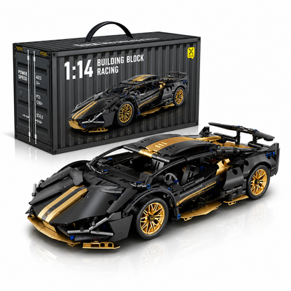 SuperBricks™  Technical Supercar Building Blocks - Lamborghini Sian