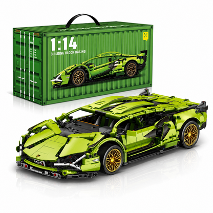 SuperBricks™  Technical Supercar Building Blocks - Lamborghini Sian